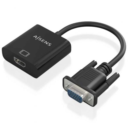 Cable Conversor Aisens A115-0873/ VGA Macho/ HDMI Hembra